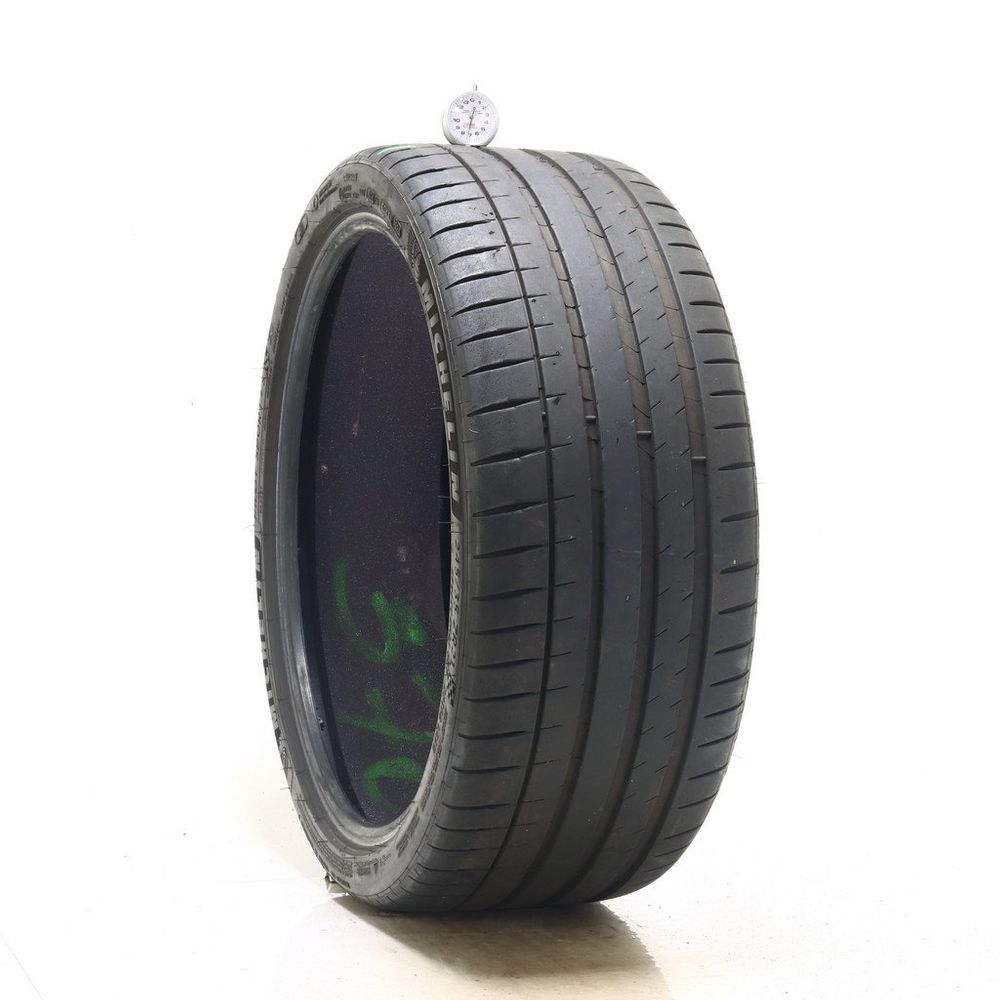 Set of (2) Used 245/35ZR21 Michelin Pilot Sport 4 S TO Acoustic 96Y - 7/32 - Image 1