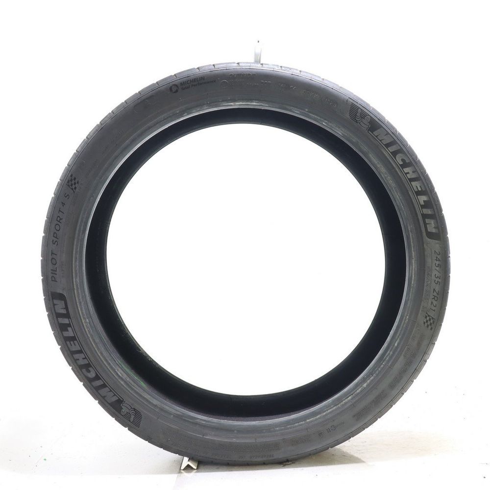 Set of (2) Used 245/35ZR21 Michelin Pilot Sport 4 S TO Acoustic 96Y - 7/32 - Image 3