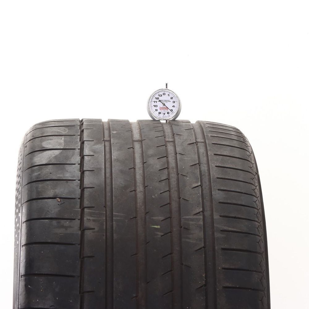 Set of (4) Used 325/35ZR22 Continental SportContact 6 MO1 114Y - 5/32 - Image 2