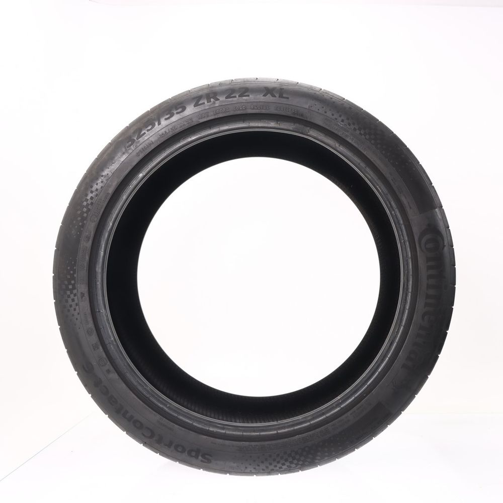 Set of (4) Used 325/35ZR22 Continental SportContact 6 MO1 114Y - 5/32 - Image 3