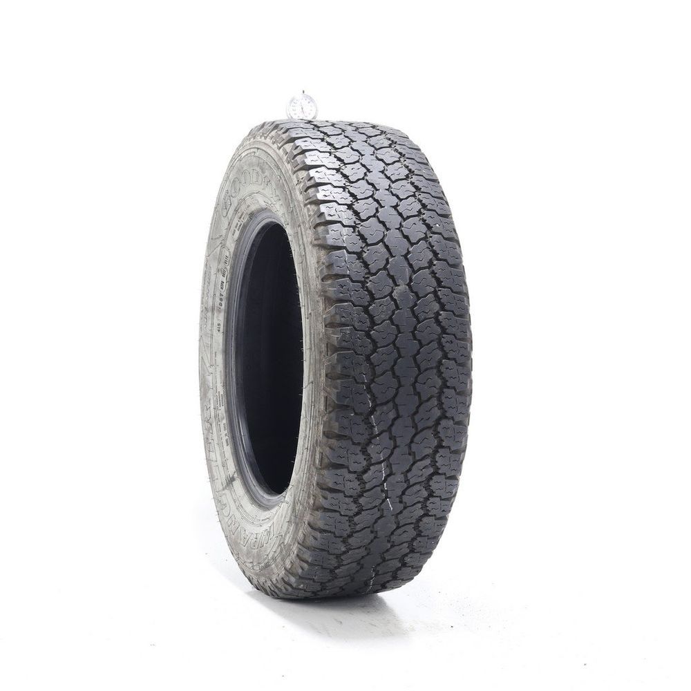 Set of (2) Used LT 245/70R17 Goodyear Wrangler All-Terrain Adventure Kevlar 119/116R - 6-6.5/32 - Image 1