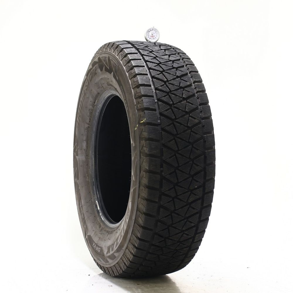 Set of (2) Used 265/70R17 Bridgestone Blizzak DM-V2 115R - 11.5-13/32 - Image 1