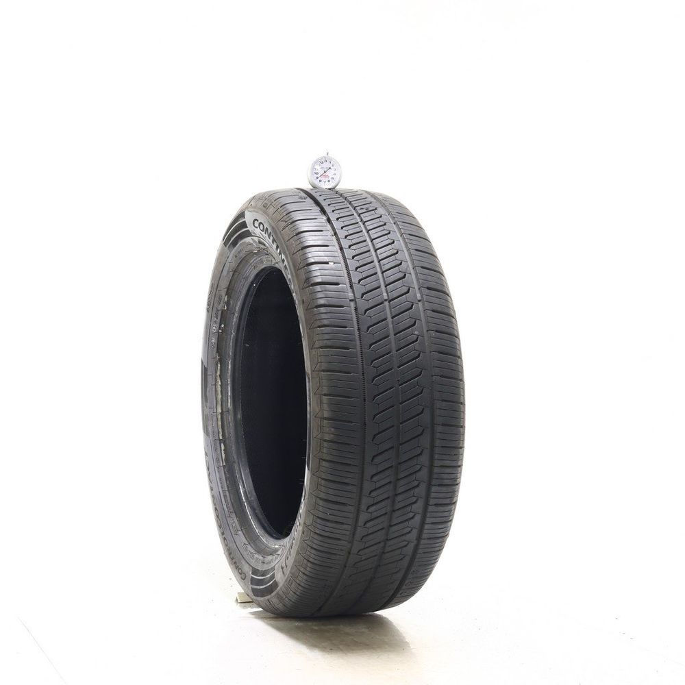 Set of (2) Used 215/55R16 Continental ControlContact Tour M A/S EV 97H - 8.5-10/32 - Image 1