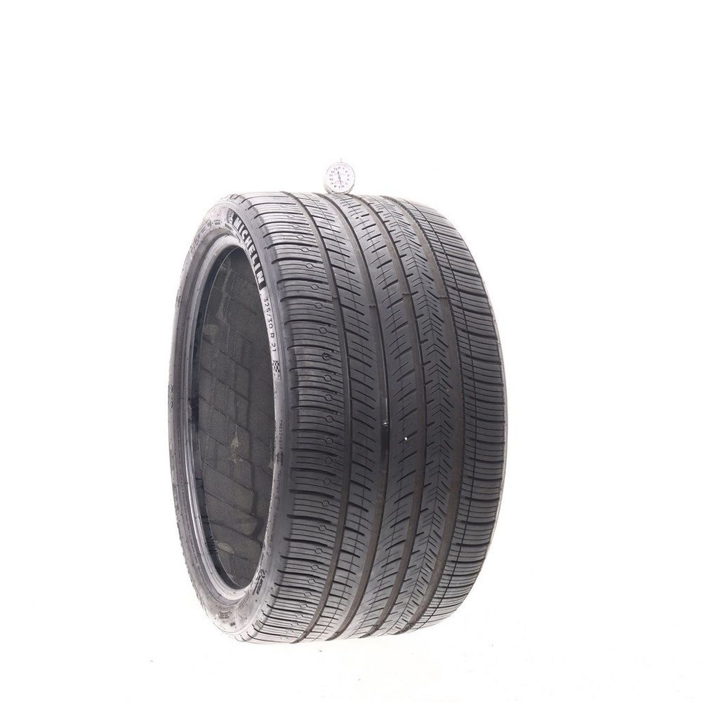 Set of (2) Used 325/30R21 Michelin Pilot Sport All Season 4 ND0 108V - 6.5-7/32 - Image 1