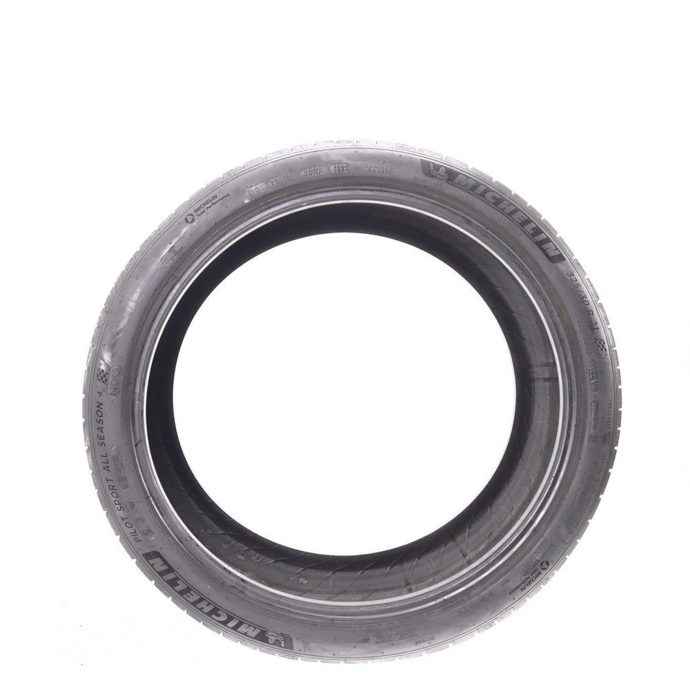 Set of (2) Used 325/30R21 Michelin Pilot Sport All Season 4 ND0 108V - 6.5-7/32 - Image 3