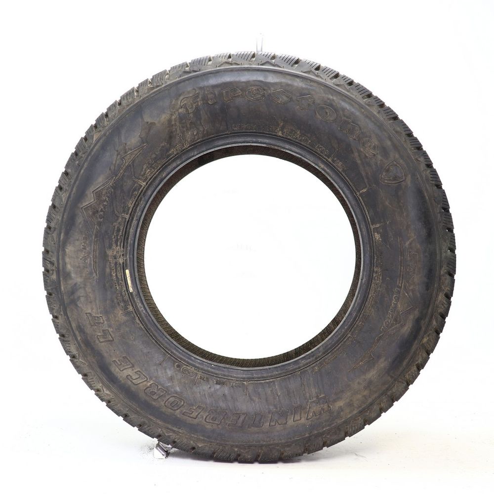 Used LT 245/75R17 Firestone Winterforce LT Studded 121/118R - 9/32 - Image 3
