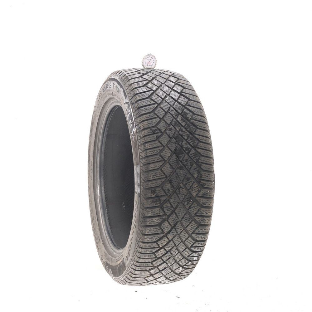 Set of (2) Used 235/55R19 Continental VikingContact 7 105T - 8-8.5/32 - Image 1