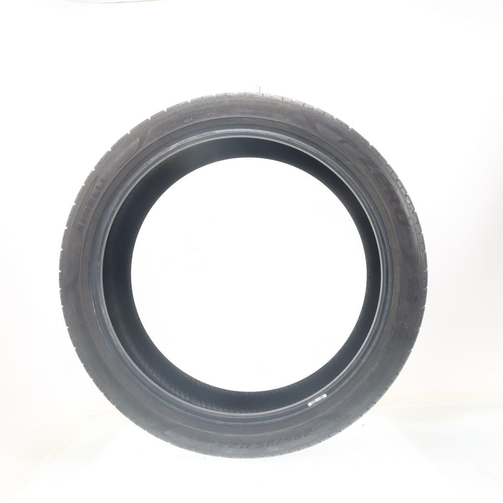 Set of (2) Used 295/35R22 Pirelli P Zero PZ4 POL Elect 108V - 7.5-8/32 - Image 3