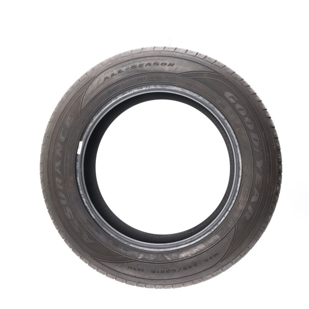Set of (2) Used 245/60R18 Goodyear Assurance All-Season 105H - 6.5-7.5/32 - Image 3