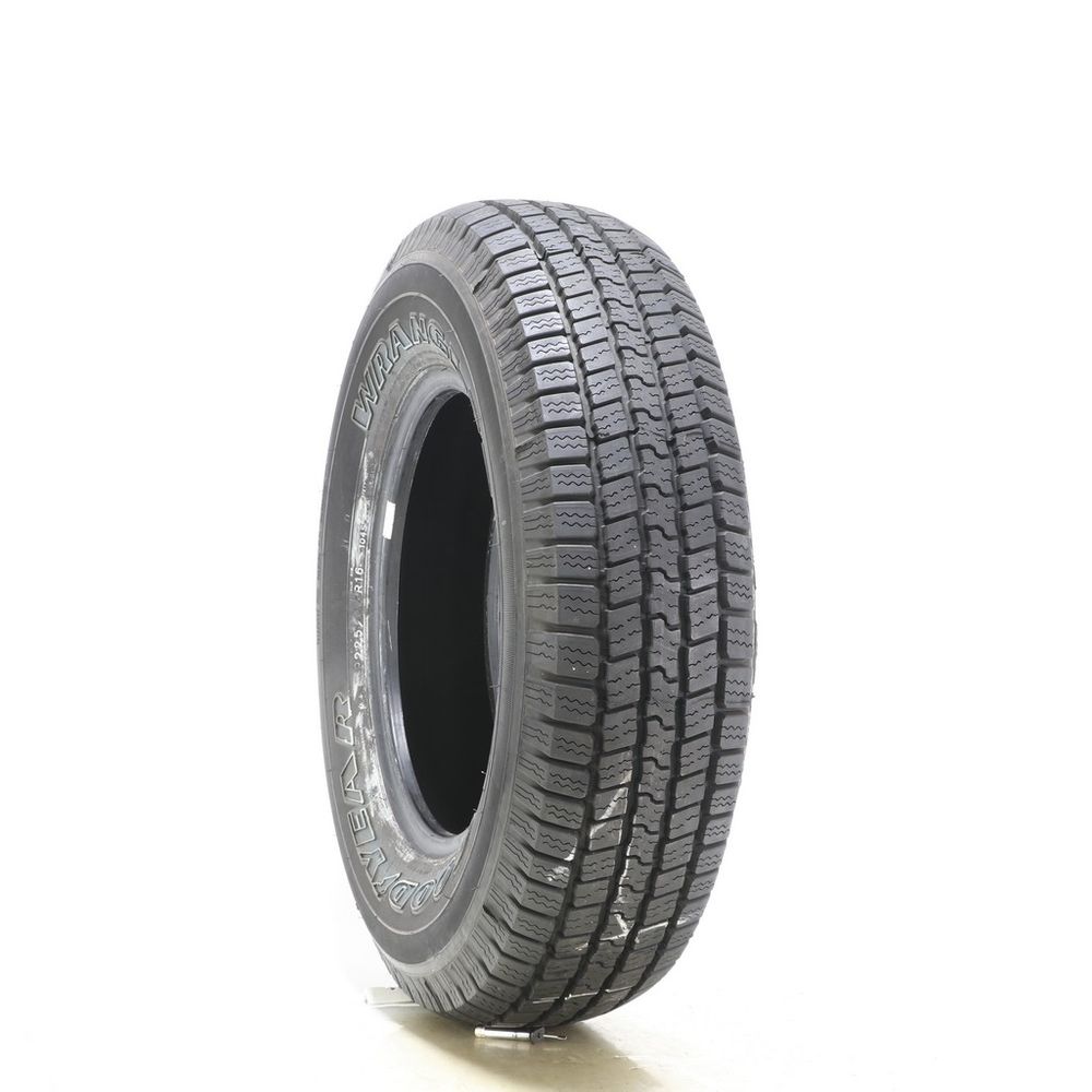 Set of (2) Driven Once 225/75R16 Goodyear Wrangler SR-A 104S - 11/32 - Image 1