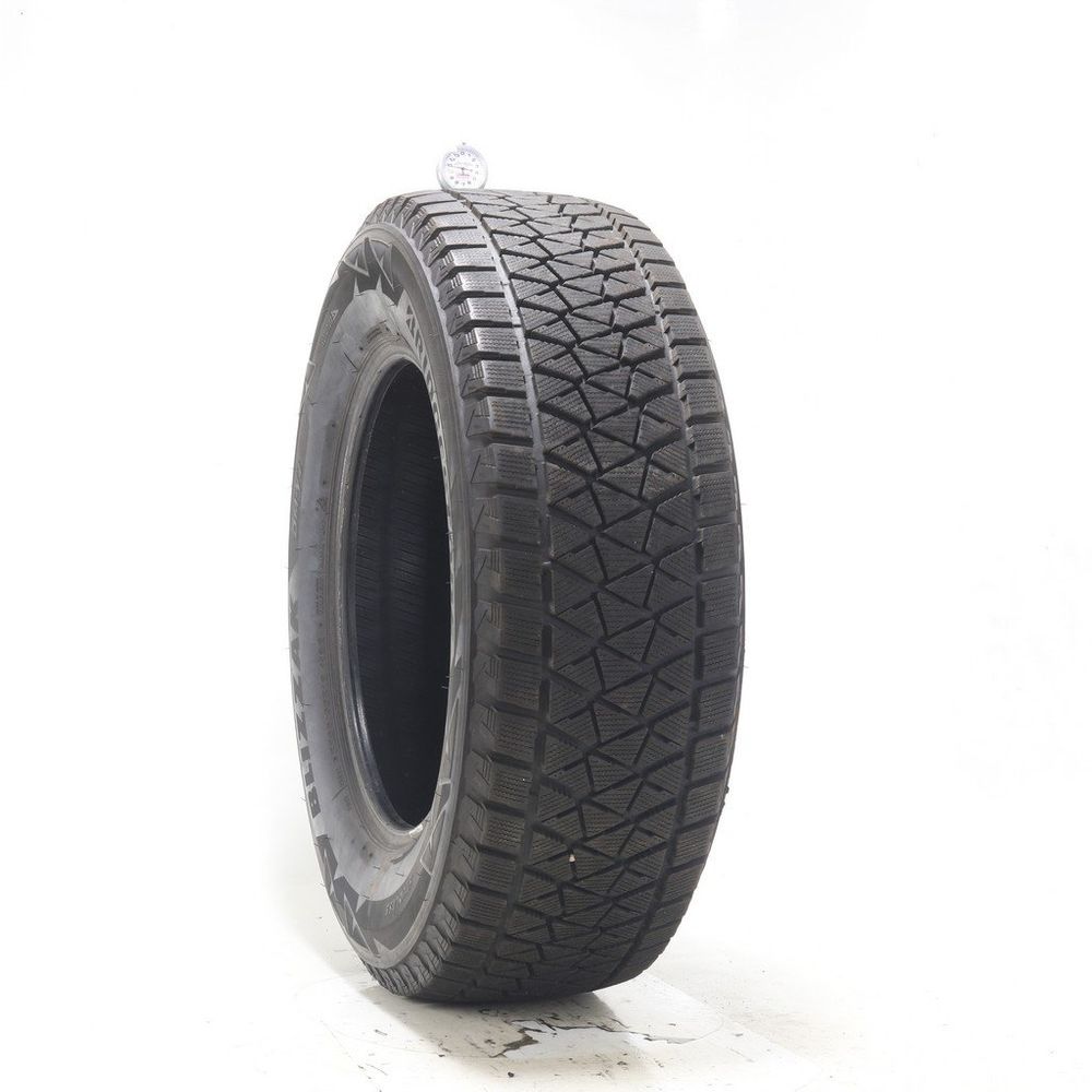 Set of (2) Used 265/65R18 Bridgestone Blizzak DM-V2 112R - 10.5-11/32 - Image 1