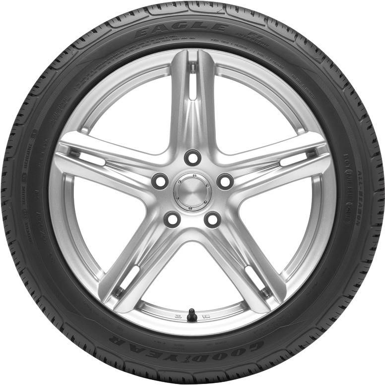 Set of (4) New P 245/40R19 Goodyear Eagle F1 Asymmetric All-Season 94W - Image 2