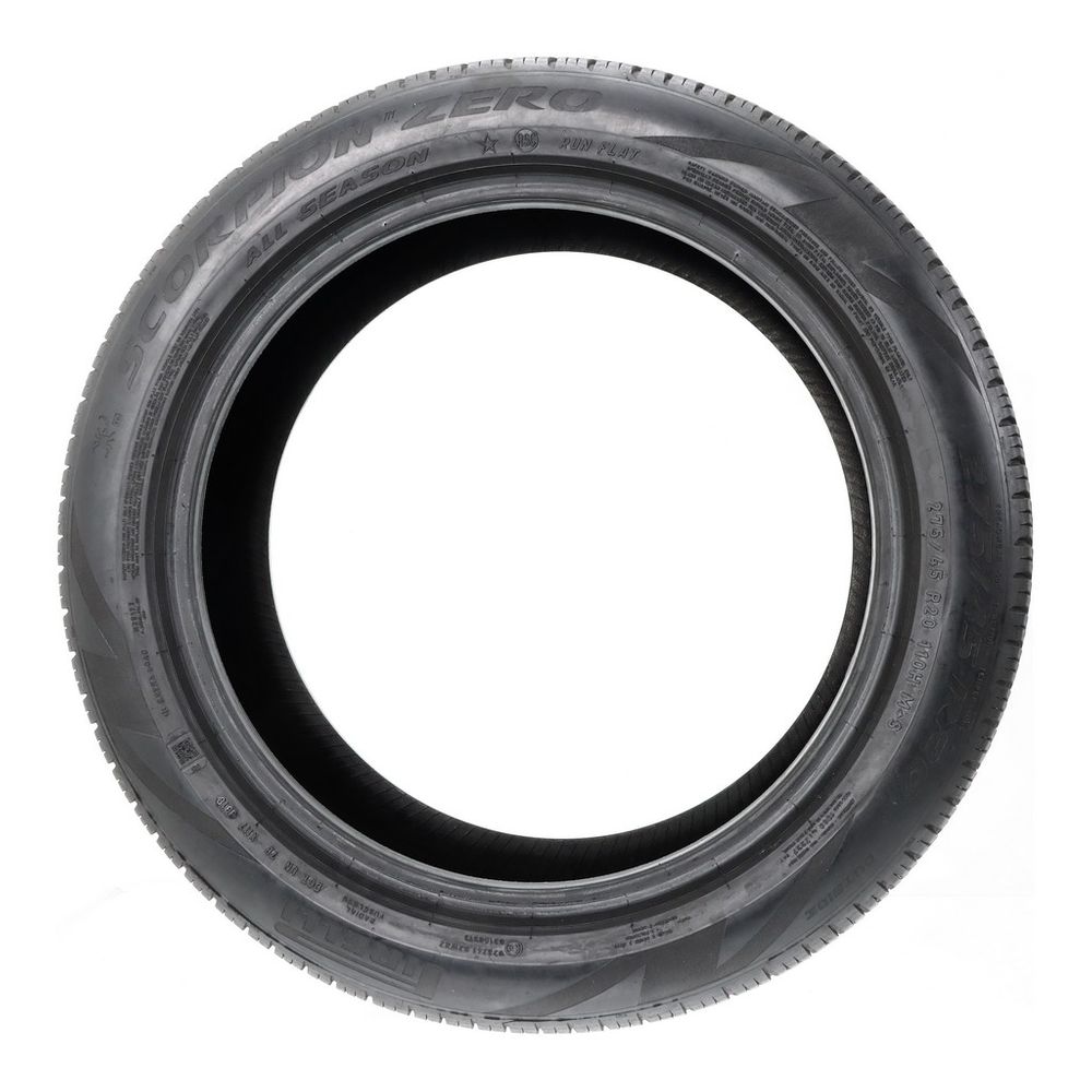 Set of (2) Used 275/45R20 Pirelli Scorpion Zero Run Flat 110H - 7.5-9/32 - Image 3