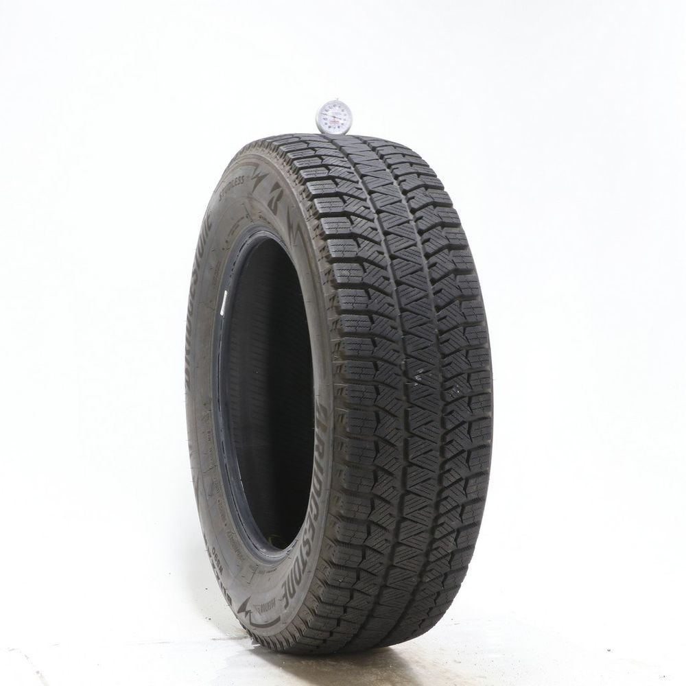 Set of (4) Used 225/65R17 Bridgestone Blizzak WS90 Studless 102H - 11-11.5/32 - Image 1