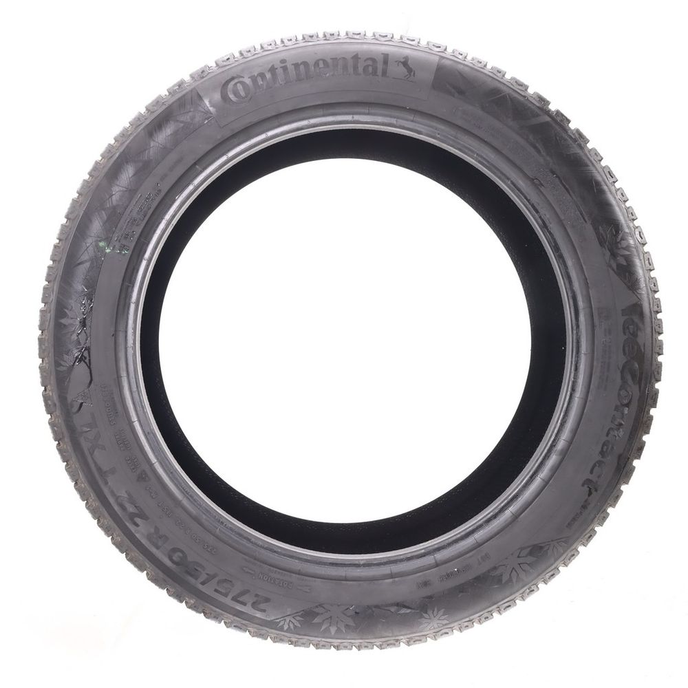 Used 275/50R22 Continental IceContact XTRM 115T - 9/32 - Image 3