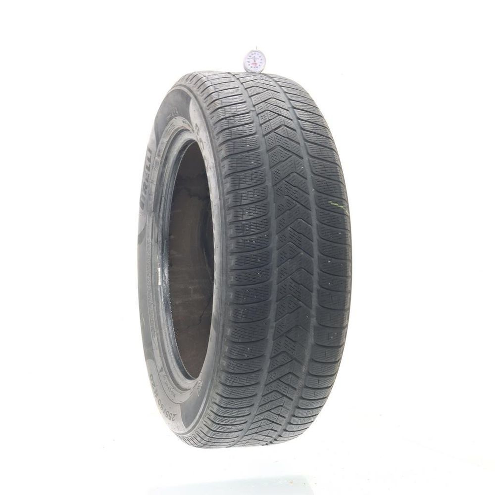 Used 255/60R20 Pirelli Scorpion Winter LR 113V - 6.5/32 - Image 1