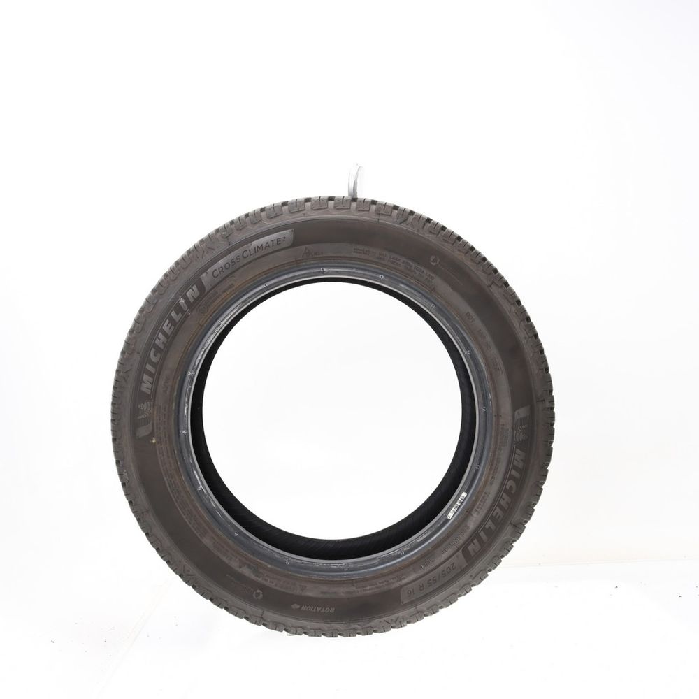 Set of (2) Used 205/55R16 Michelin CrossClimate 2 91H - 9-10/32 - Image 6