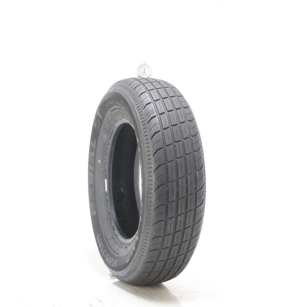 Set of (2) Used ST 205/75R15 Hartland Radial ST 107/102N D - 7-7.5/32 - Image 1