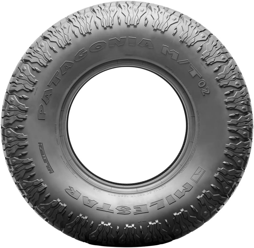 Set of (4) New LT 33X12.5R18 Milestar Patagonia MT 2 122Q - Image 2