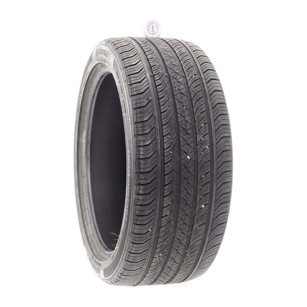 Set of (2) Used 255/40R19 Continental ProContact TX VOL 100V - 6-6.5/32 - Image 4