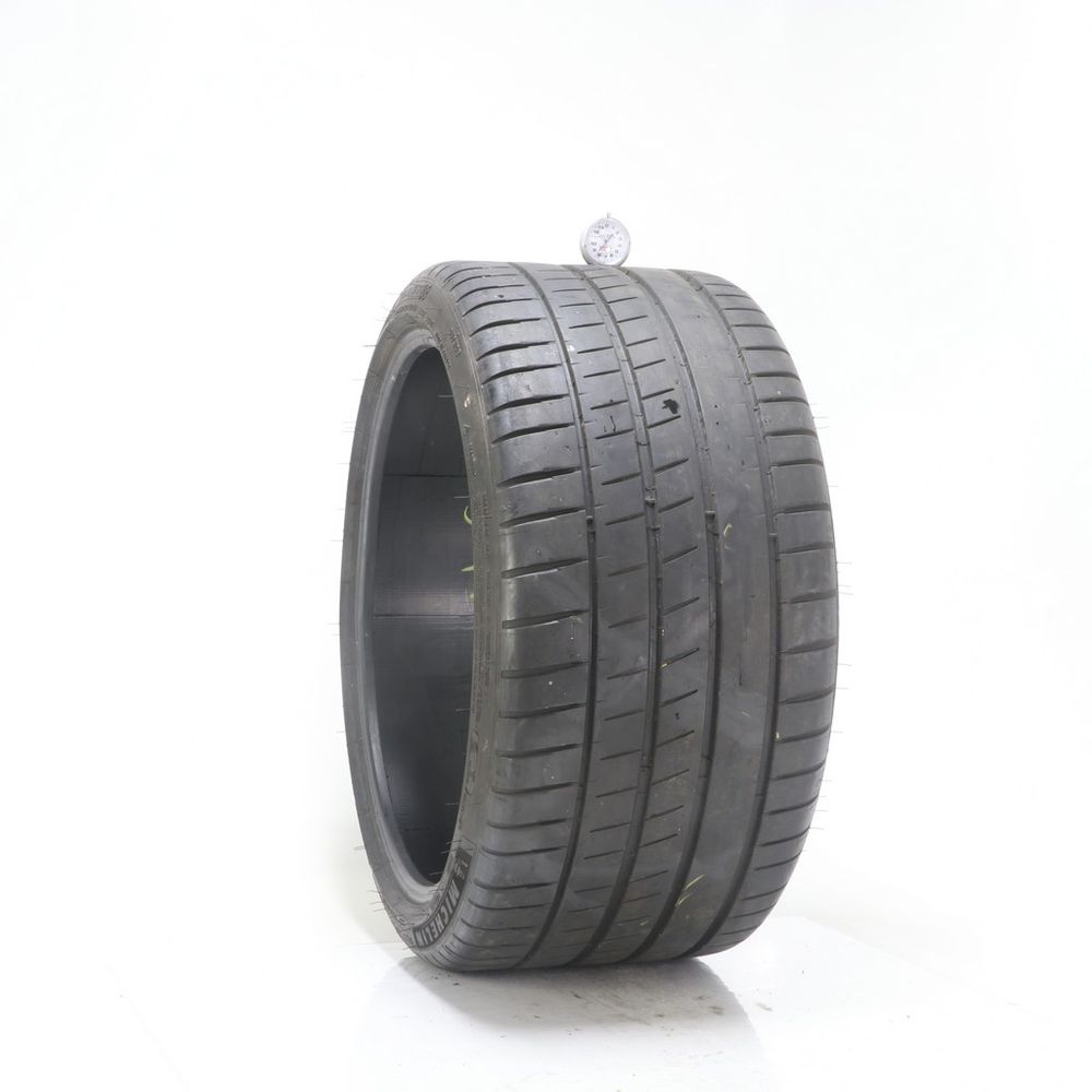 Set of (4) Used 305/30ZR21 Michelin Pilot Sport 4 S NAO 104Y - 7.5-9/32 - Image 1