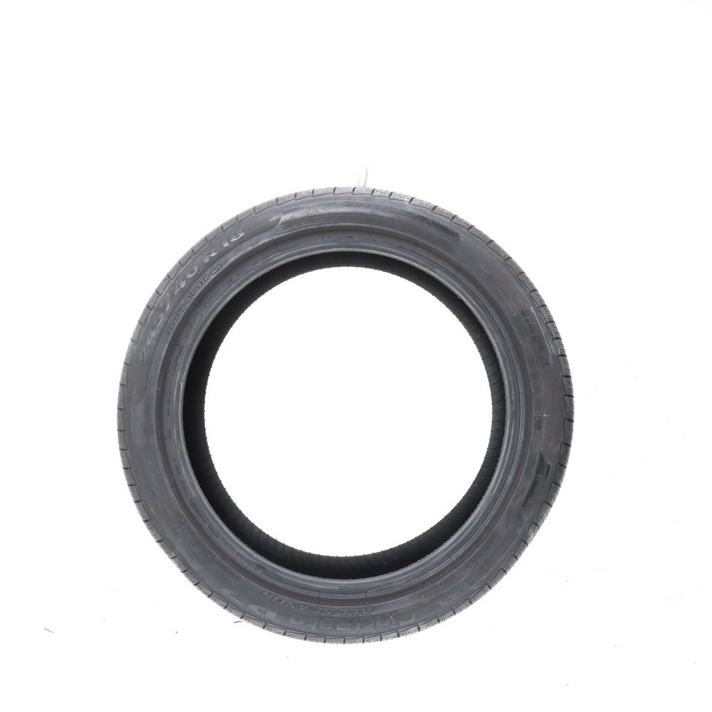 Set of (2) Used 245/40R18 Pirelli Cinturato P7 AO 93H - 9.5/32 - Image 3