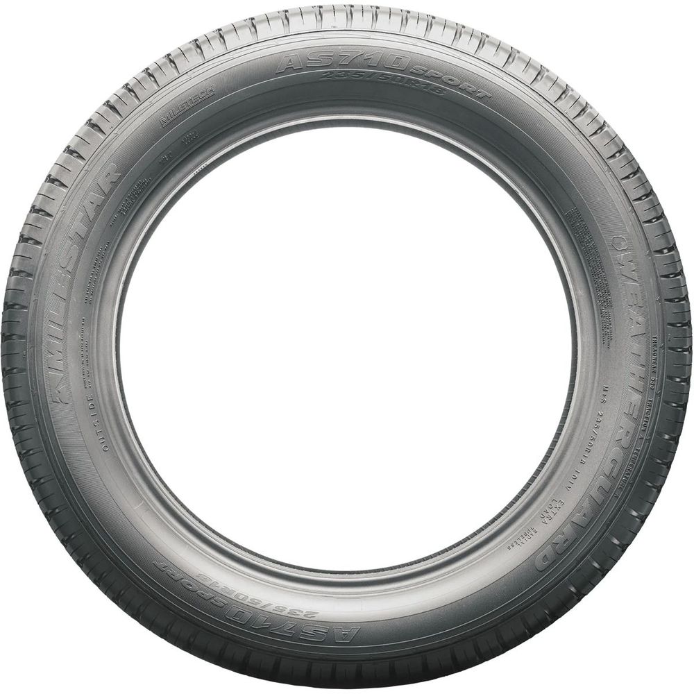 Set of (2) New 225/40R18 Milestar Weatherguard AS710 Sport 92W - Image 2