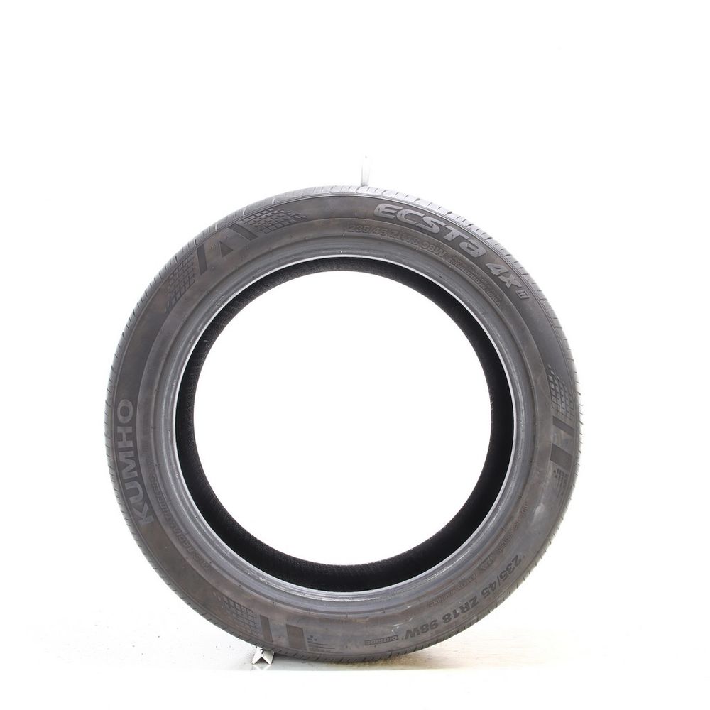Set of (2) Used 235/45ZR18 Kumho Ecsta 4X II 98W - 7-8.5/32 - Image 6