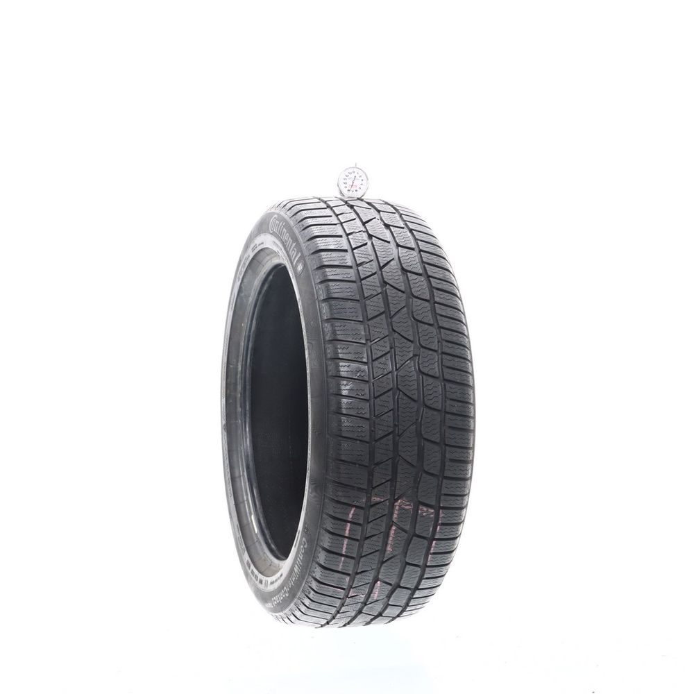 Set of (2) Used 225/50R18 Continental ContiWinterContact TS830P AO 99H - 7.5-8/32 - Image 1