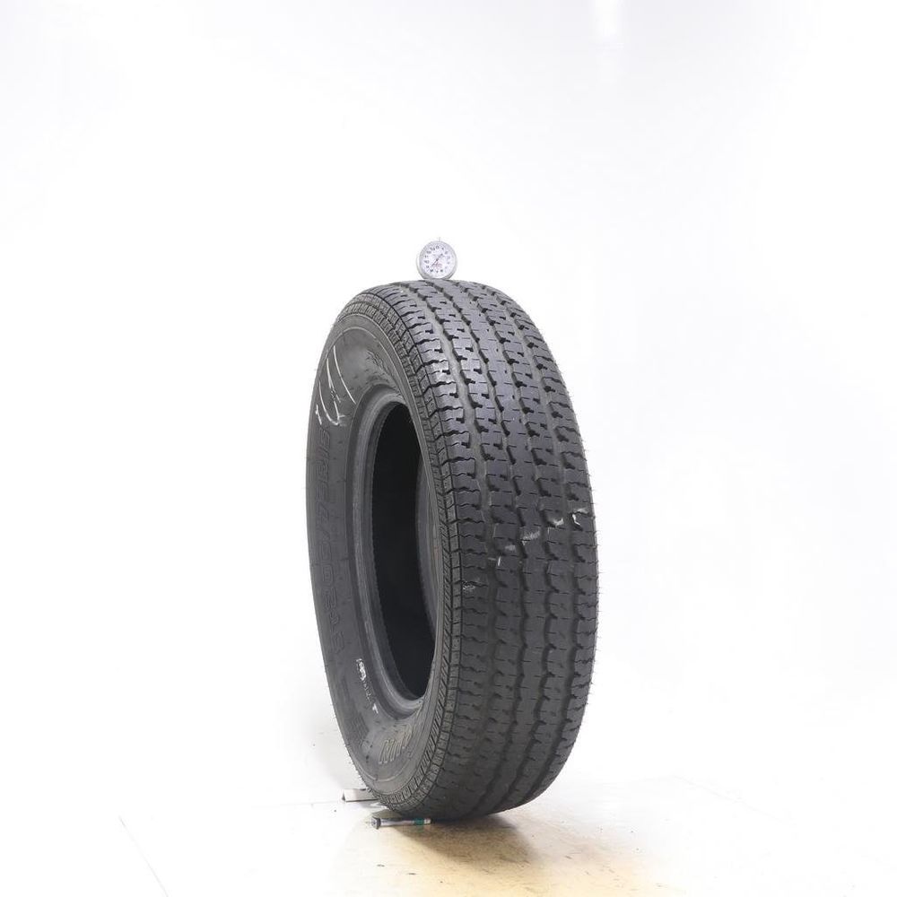 Set of (2) Used ST 205/75R15 Hi-Run JK42 101/97L C - 8.5-9/32 - Image 1