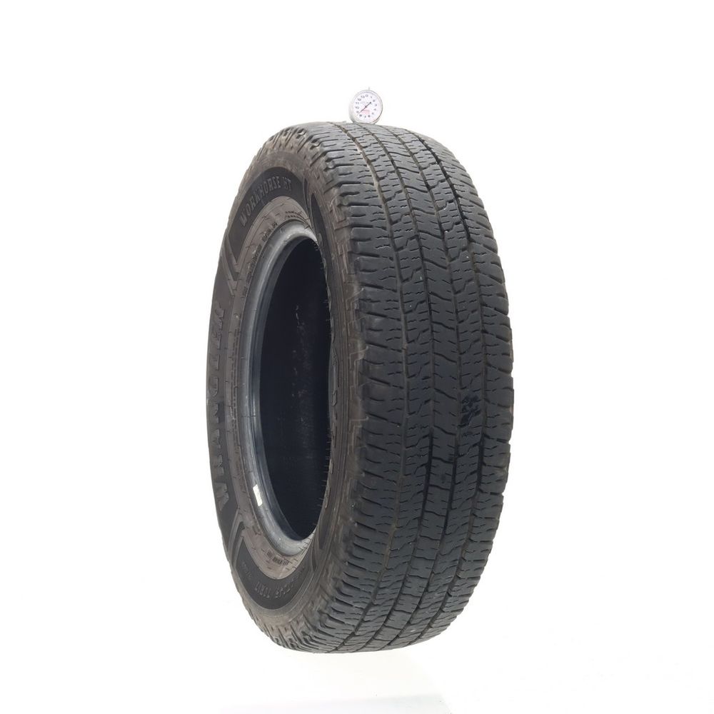 Set of (2) Used LT 245/70R17 Goodyear Wrangler Workhorse HT 119/116R E - 8.5-9/32 - Image 1
