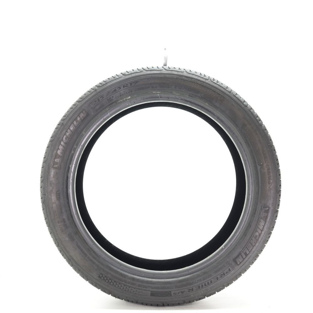 Set of (2) Used 215/45R17 Michelin Premier A/S 87H - 5-6/32 - Image 6