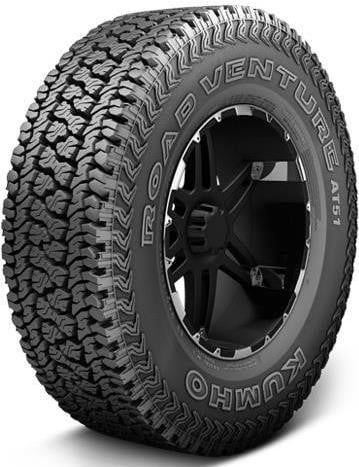 Set of (2) New 235/75R17 Kumho Road Venture AT51 109R - Image 1