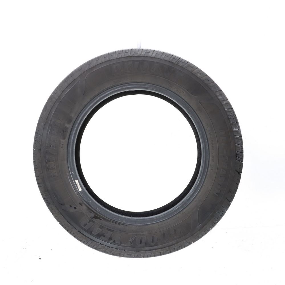 Set of (4) Used 225/65R17 Goodyear Reliant All-season 102H - 5.5-7/32 - Image 3