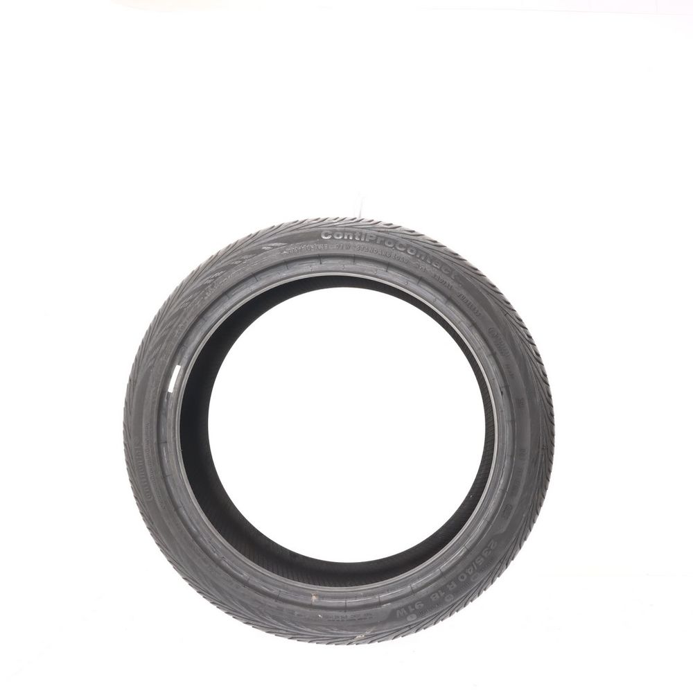 Set of (2) Used 235/40R18 Continental ContiProContact 91W - 7-8/32 - Image 3