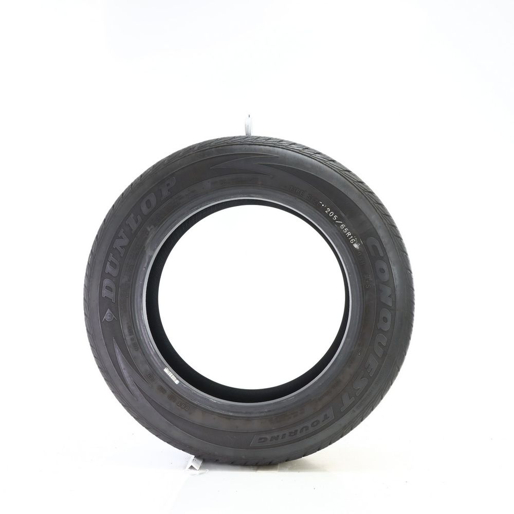 Set of (2) Used 205/65R16 Dunlop Conquest Touring 95H - 6.5-7.5/32 - Image 3