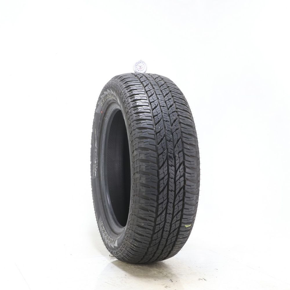 Set of (2) Used 225/60R17 Yokohama Geolandar A/T G015 99T - 9.5-11/32 - Image 4