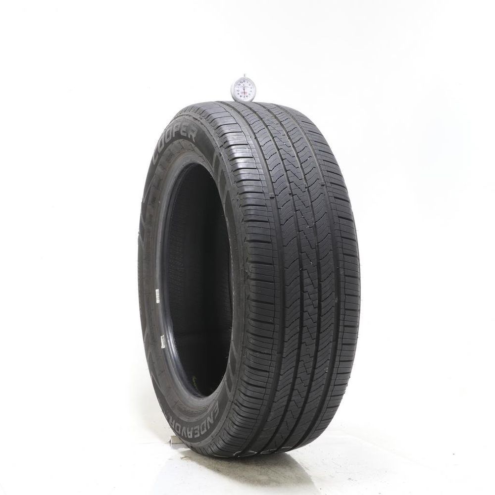 Set of (2) Used 225/55R18 Cooper Endeavor Plus 98H - 6.5-8/32 - Image 1