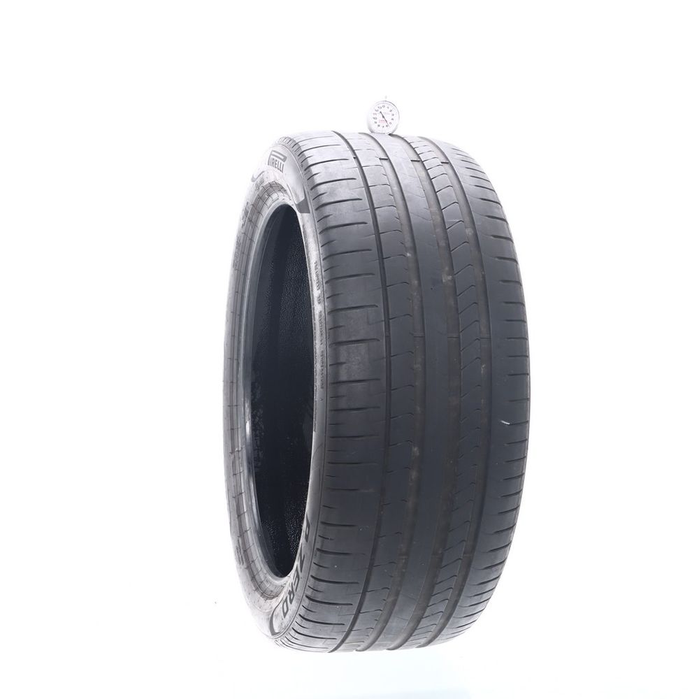 Set of (2) Used 285/40R22 Pirelli P Zero PZ4 110Y - 5-5.5/32 - Image 4