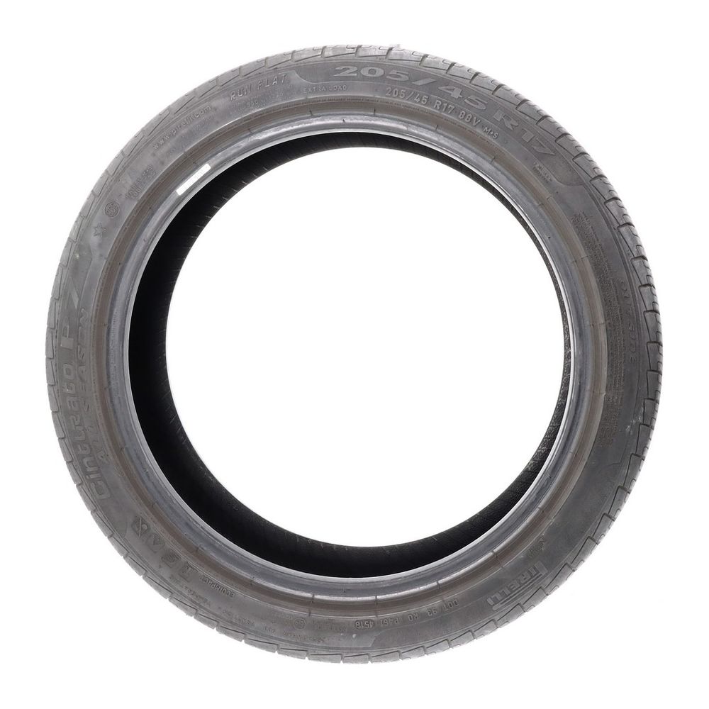 Set of (4) Used 205/45R17 Pirelli Cinturato P7 Run Flat 88V - 5-6.5/32 - Image 9