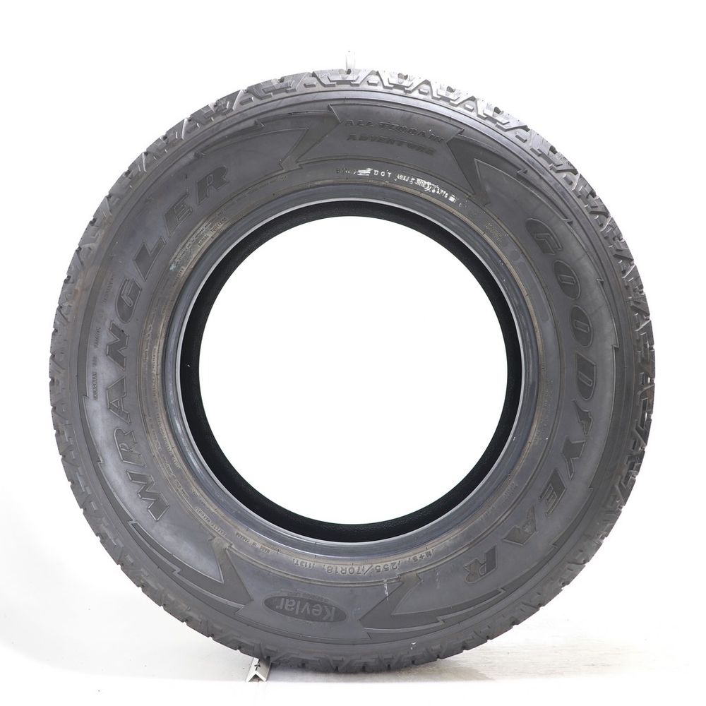 Set of (2) Used 255/70R18 Goodyear Wrangler All-Terrain Adventure Kevlar 113T - 9.5-10/32 - Image 3