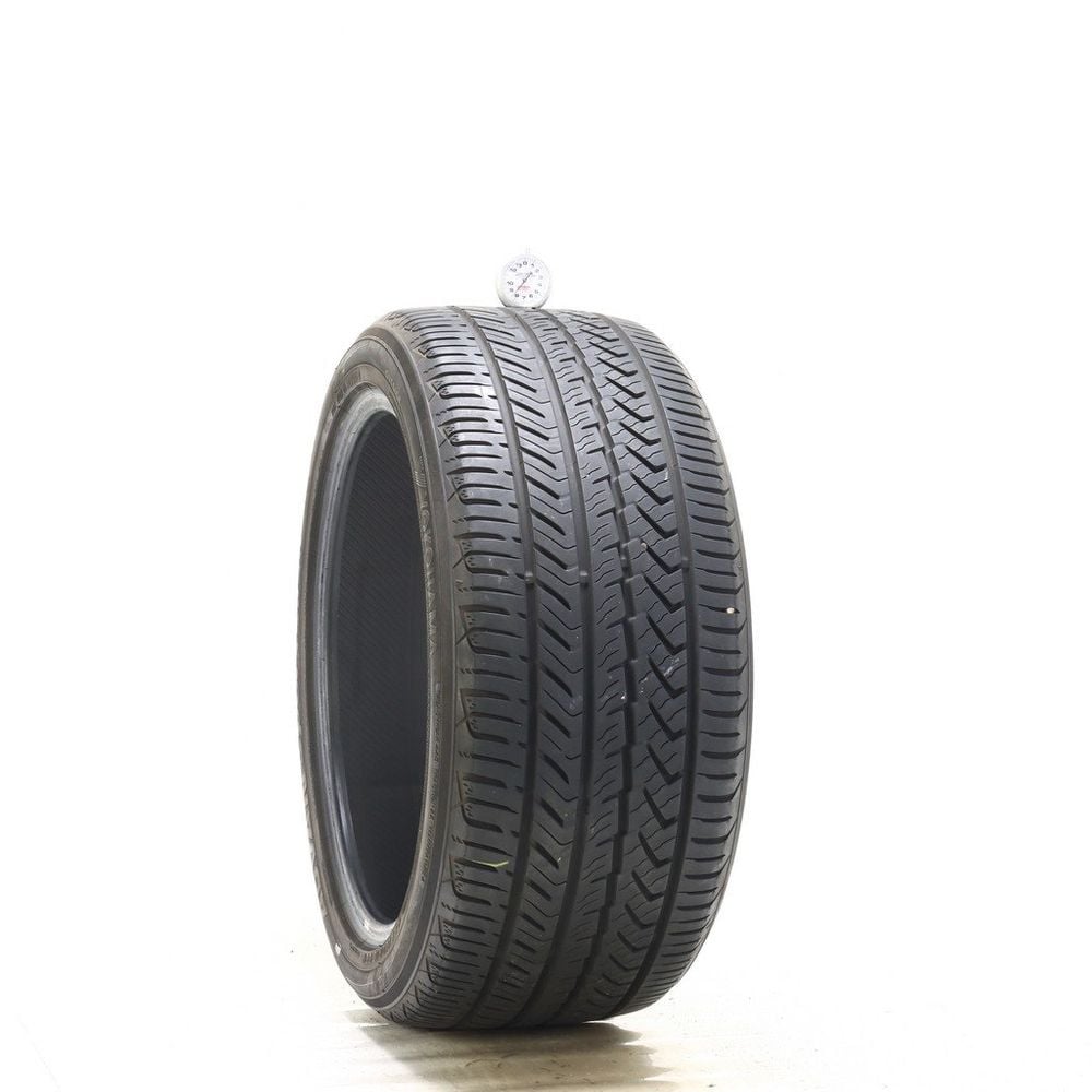 Set of (2) Used 255/40R18 Yokohama Advan Sport A/S Plus 99Y - 8/32 - Image 1
