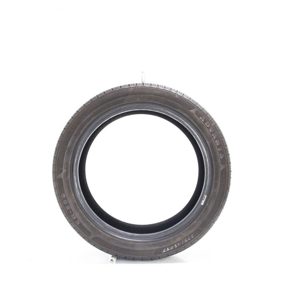 Set of (2) Used 225/45R17 Advanta ER-800 94W - 7.5/32 - Image 3