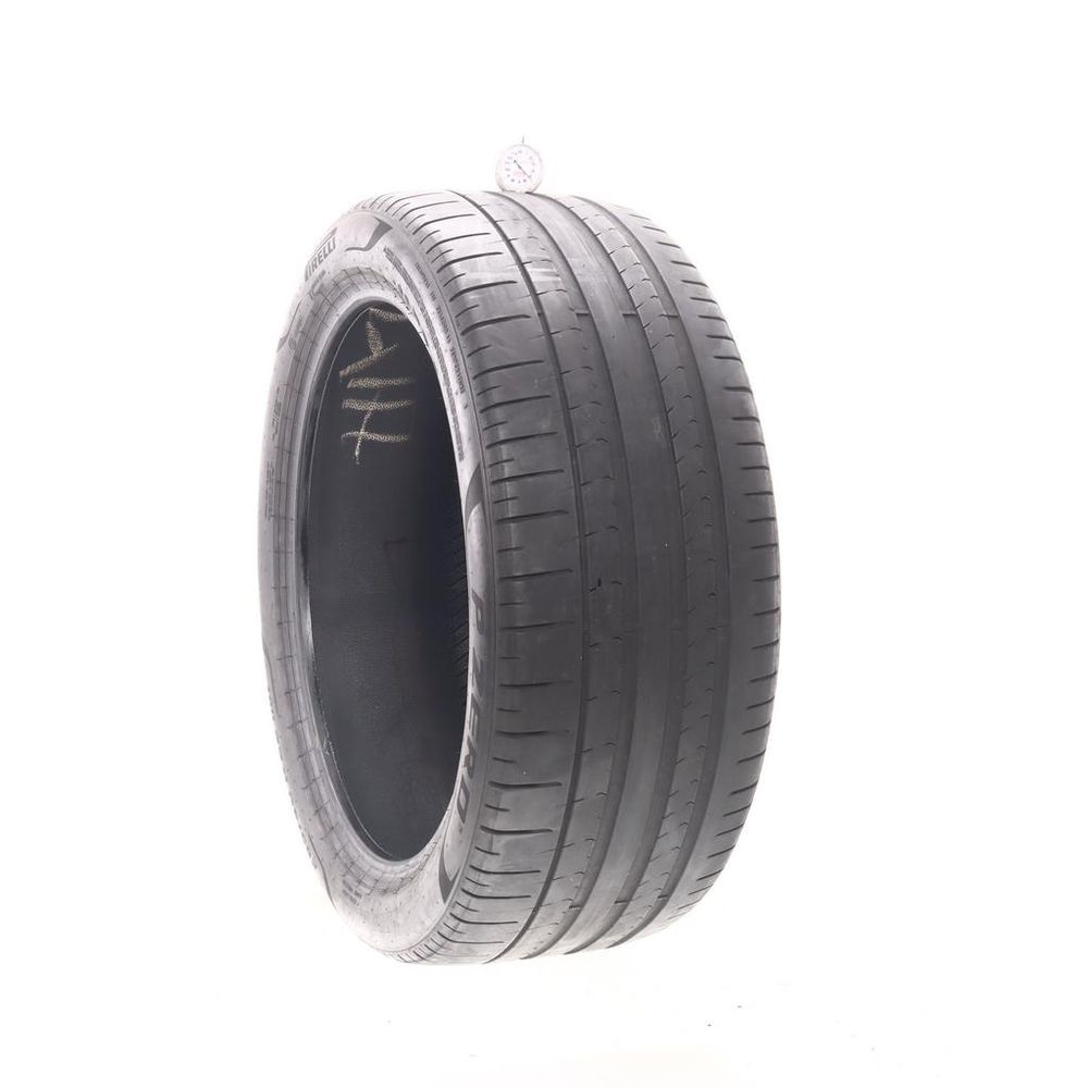 Set of (2) Used 285/40R22 Pirelli P Zero PZ4 110Y - 5-6.5/32 - Image 4