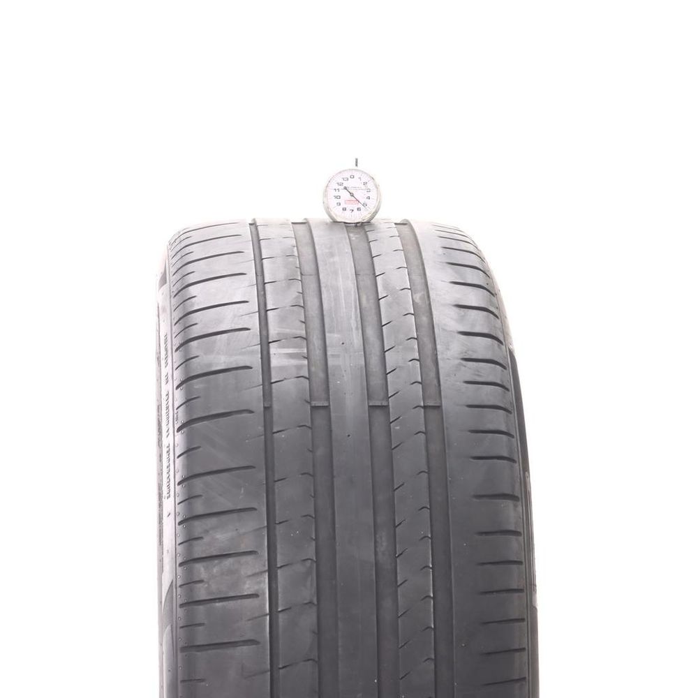 Set of (2) Used 285/40R22 Pirelli P Zero PZ4 110Y - 5-6.5/32 - Image 5