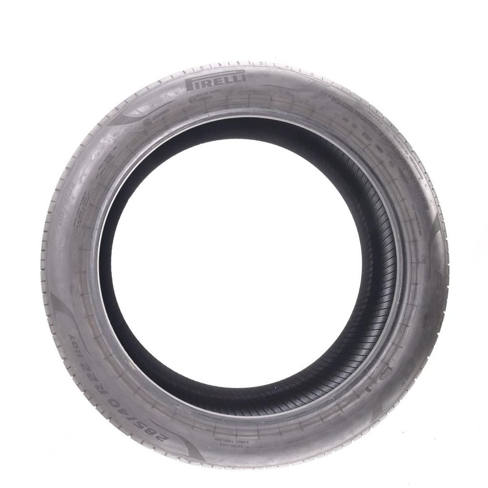 Set of (2) Used 285/40R22 Pirelli P Zero PZ4 110Y - 5-6.5/32 - Image 6