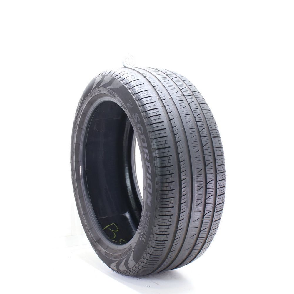 Set of (2) Used 285/45R21 Pirelli Scorpion Verde B 113W - 6.5-8/32 - Image 1