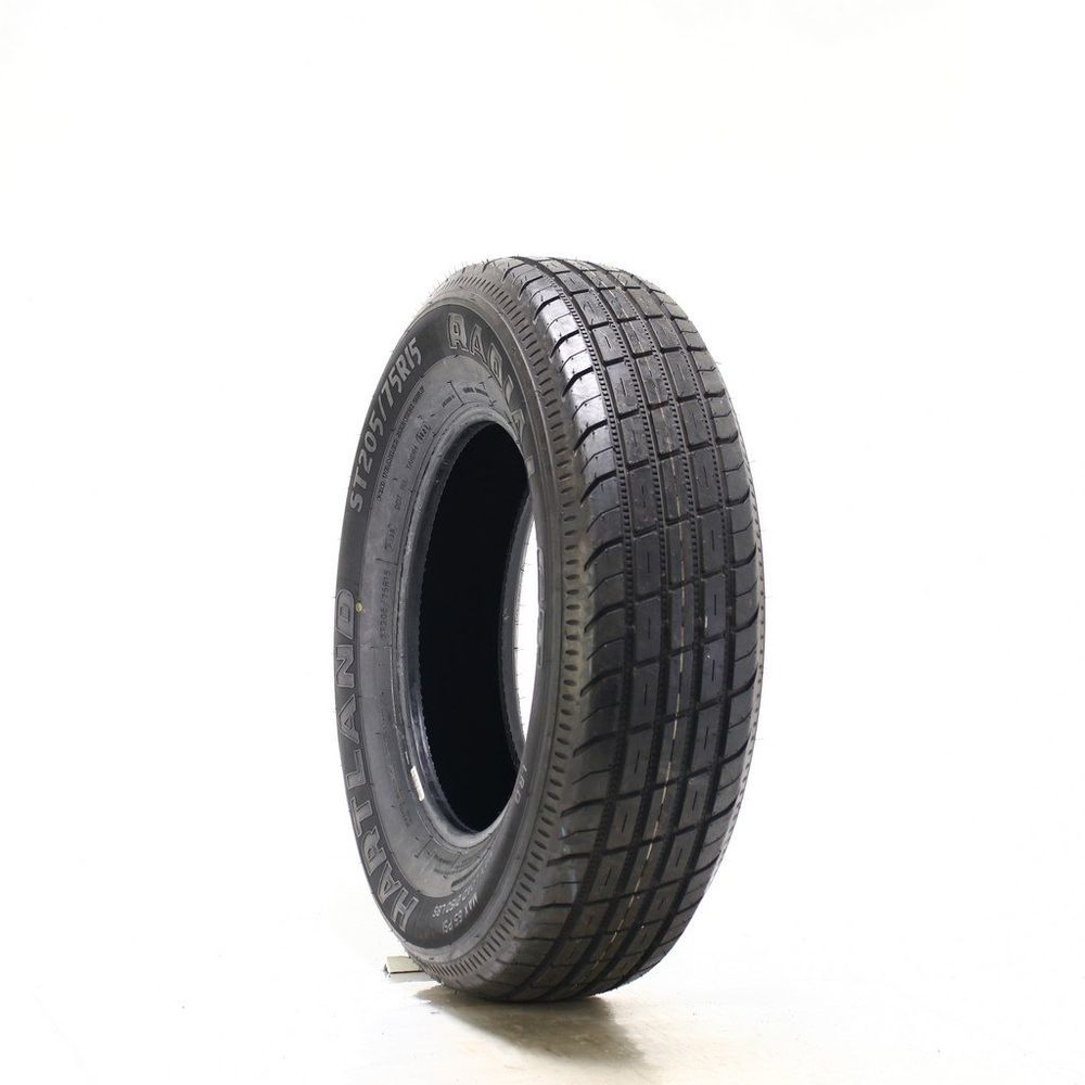 Set of (4) New ST 205/75R15 Hartland Radial ST 107/102N D - 9.5/32 - Image 1