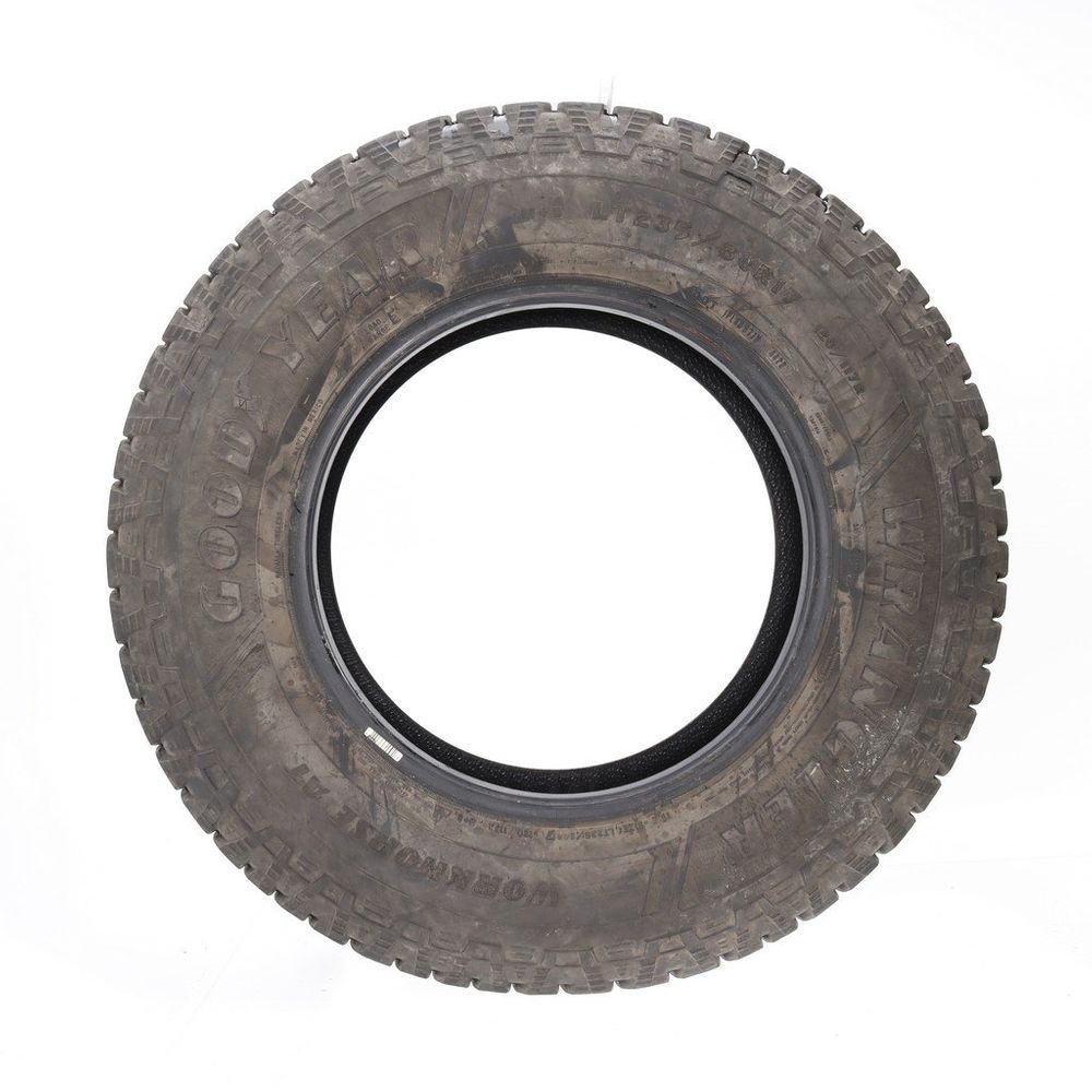 Set of (2) Used LT 235/80R17 Goodyear Wrangler Workhorse AT 120/117R E - 13-13.5/32 - Image 3