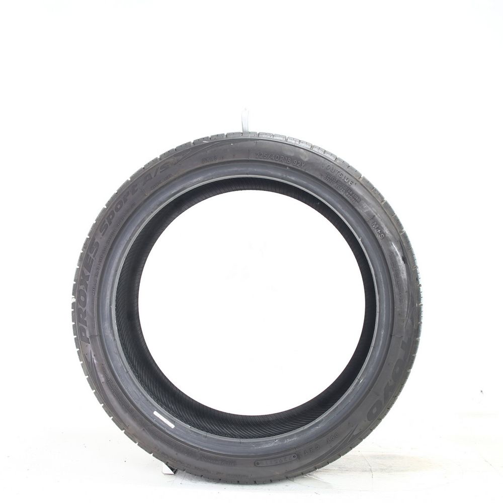 Used 225/40R18 Toyo Proxes Sport A/S 92Y - 7.5/32 - Image 3
